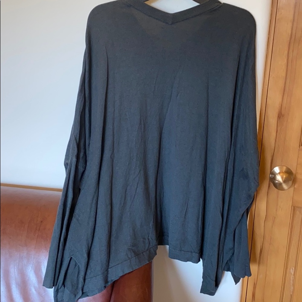 Dark Teal Planet Sweater - image 8